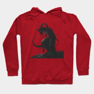 Moonlit Terror: The Hellish Demon Beast Hoodie